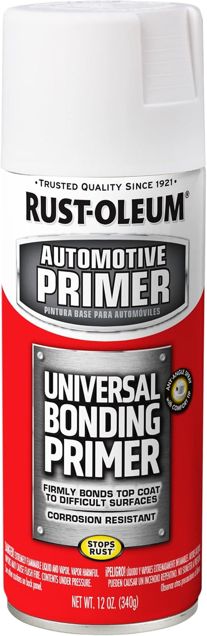 Automotive Universal Bonding Primer Spray, Flat White