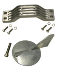 US Marine Products LLC Zinc Anode Kit for Yamaha 150-200 Hp Right Hand Regular Rotation Includes Hardware