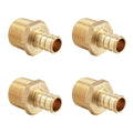 4-PACK Pex Crimp Fitting,1/2"Male Adapter(PEX1807017-4)