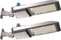 Lightdot LED Parking Lot Lights Outdoor 2Pack 500W LED Parking Lot Lighting