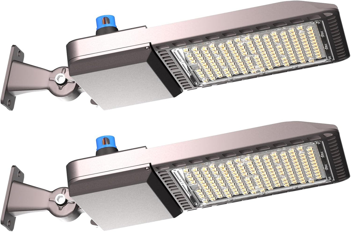 Lightdot LED Parking Lot Lights Outdoor 2Pack 500W LED Parking Lot Lighting