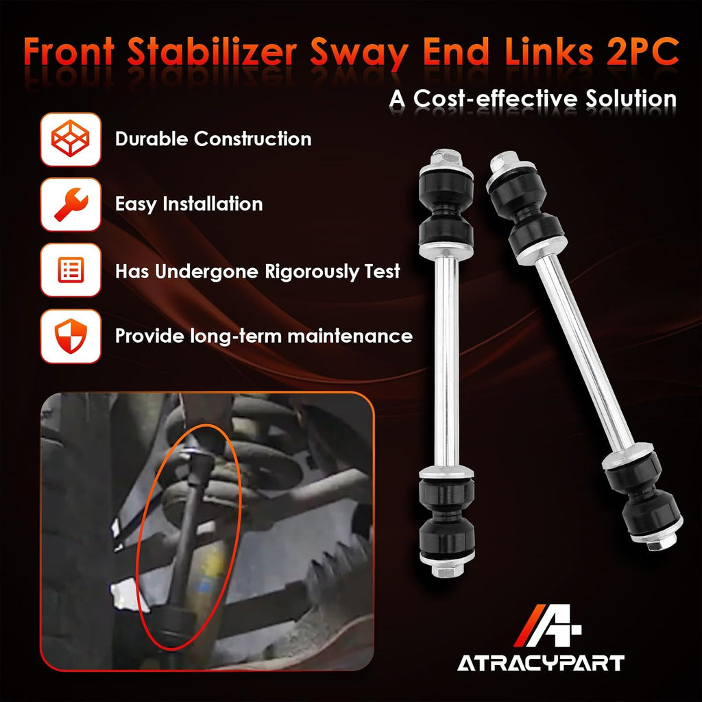 Front Sway Bar Links K80631, Fits 99-06 Silverado Tahoe Sierra Yukon