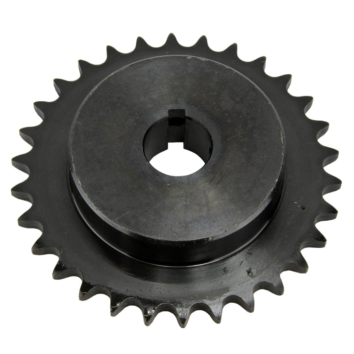 Bored-to-Size Sprocket, 1 in Bore, 5.06 in OD, 30 Teeth, 40 Chain, 40B30