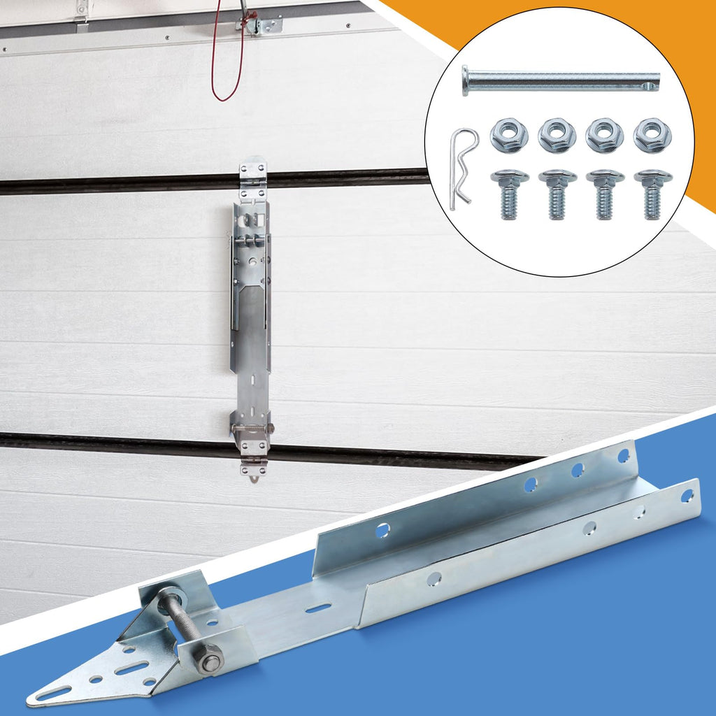 Garage Door Bracket Adjustable Garage Openers Bracket, Silver
