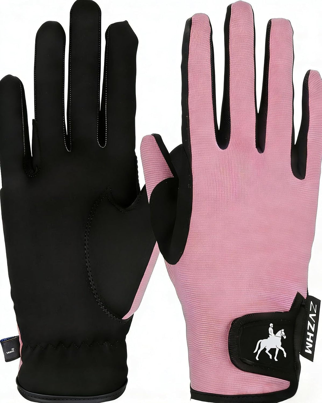 Horse Riding Gloves Equestrian for Women, Mesh Breathable
