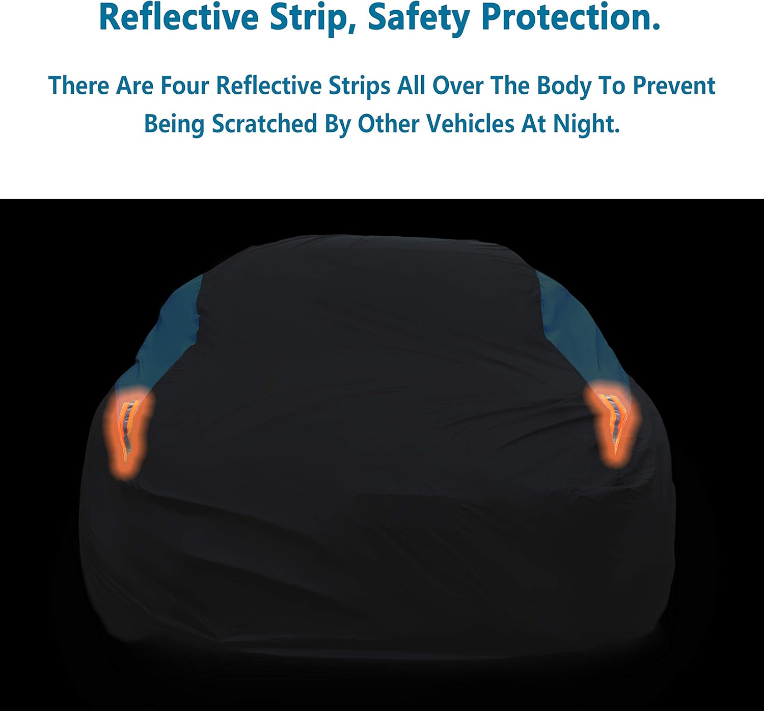 Waterproof Car Cover All Weather Snowproof UV Protection Windproof Outdoor Full car Cover, Universal Fit for Sedan