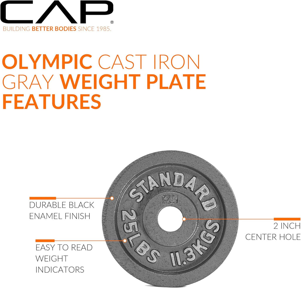 Barbell 2-Inch Olympic Weight Plate | Multiple Options