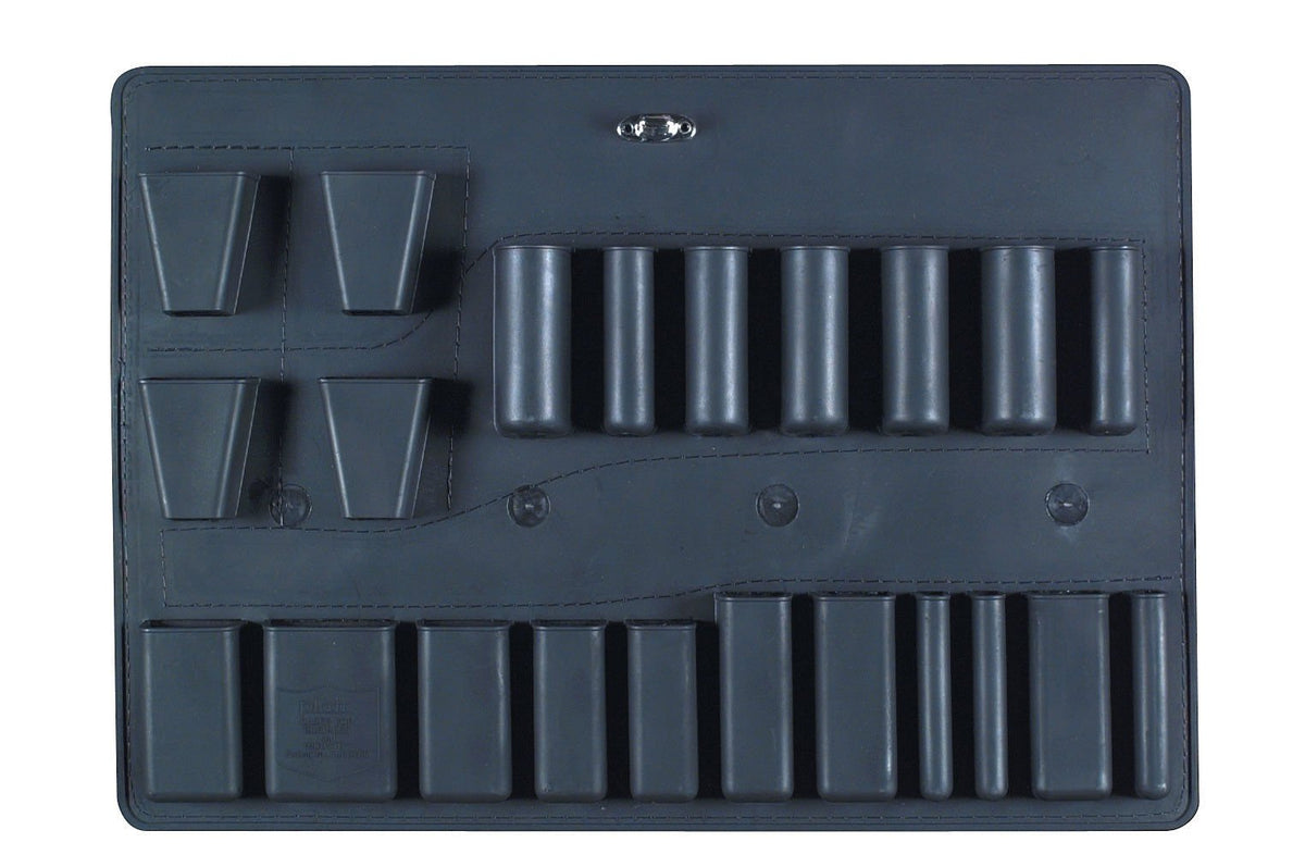 C PALLET, Storage Case Set, 17-1/4X12-1/4X1/2, Black