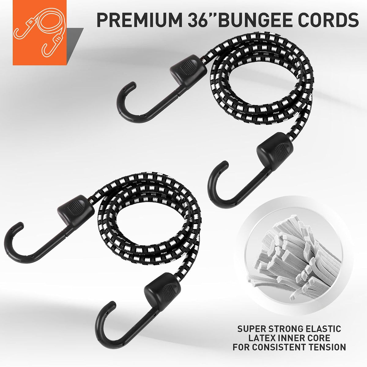 Ratchet Straps, 2,200 LB Break Strength, 4-Pack 15FT Ratchet Tie Down Straps Set for Motorcycle Straps Tie Downs