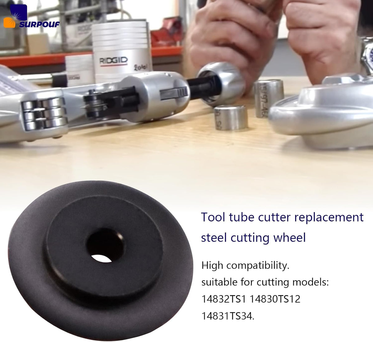 14829TSB Tools Tubing Cutter Replacement Steel Cutting Wheel Fit For LENOX (4Pack)