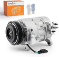 Autoexact AC Compressor for Car, Air Conditioner Compressor w/Clutch for Chevy Silverado 1500/GMC Sierra 1500 2014-2019, Silverado 2500 2014-2017, for 2015-2020 Chevy Suburban/Tahoe/GMC Yukon XL