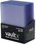 35pt Toploaders (25 Pack) 3" x 4" Rigid Card Holders for TCG | Protects & displays cards, 35pt rigid. Seamless