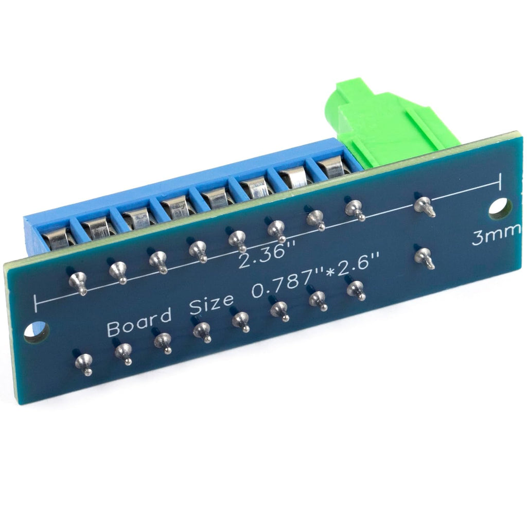 30Amp 48V 2x8 Position Terminal Block Distribution Module (2pcs)