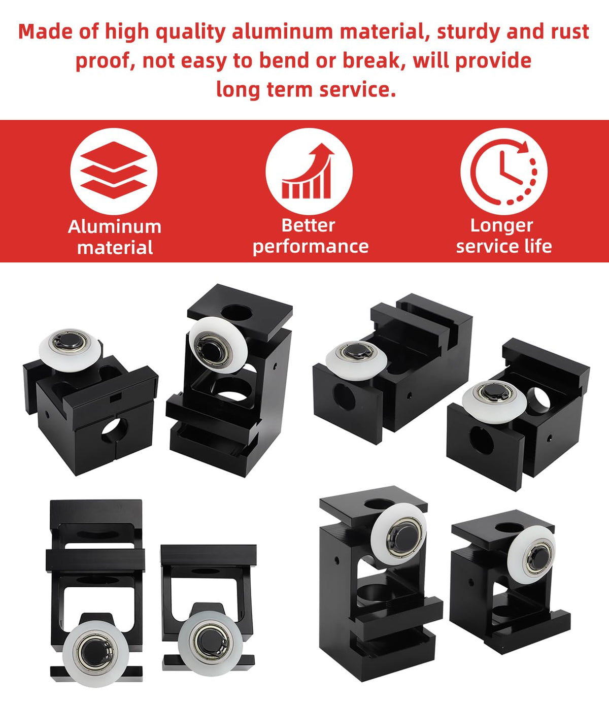 Bearing Block Upper/Lower for RV Schwintek Motor with V-Roller