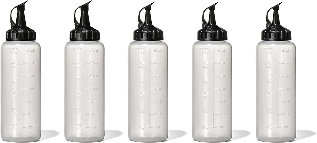 Good Grips Chef's Squeeze Bottle, Medium, 5-Pack