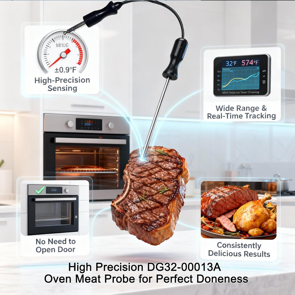 DG32-00013A Meat Probe Temperature Sensor Replacement for Samsung Range Oven