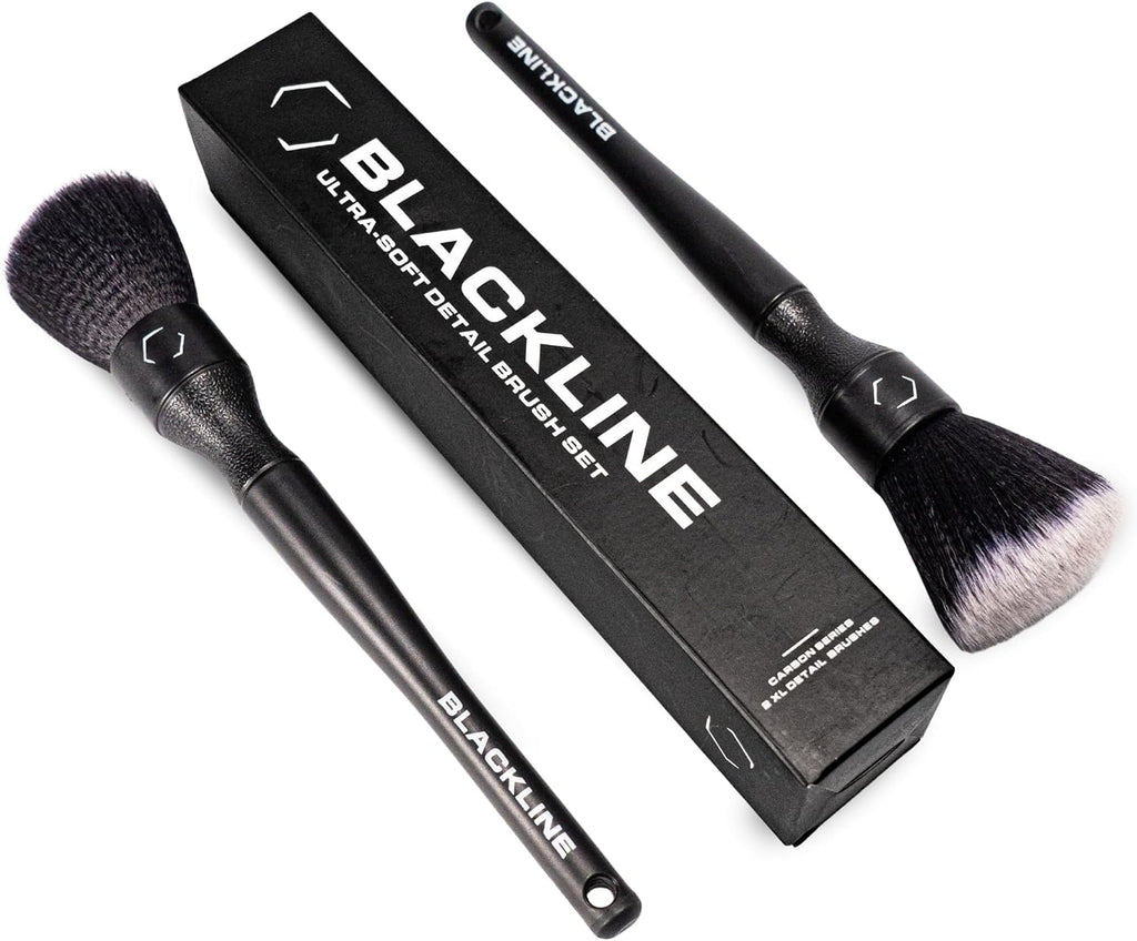 Car Detail Brushes- Luxury Car Detailing Brush Set for Interior and Exterior - Best Auto Detailing Brushes - Premium
