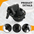 RADHLBNIU 1721 Mechanical Fuel Pump Automotive Replacement