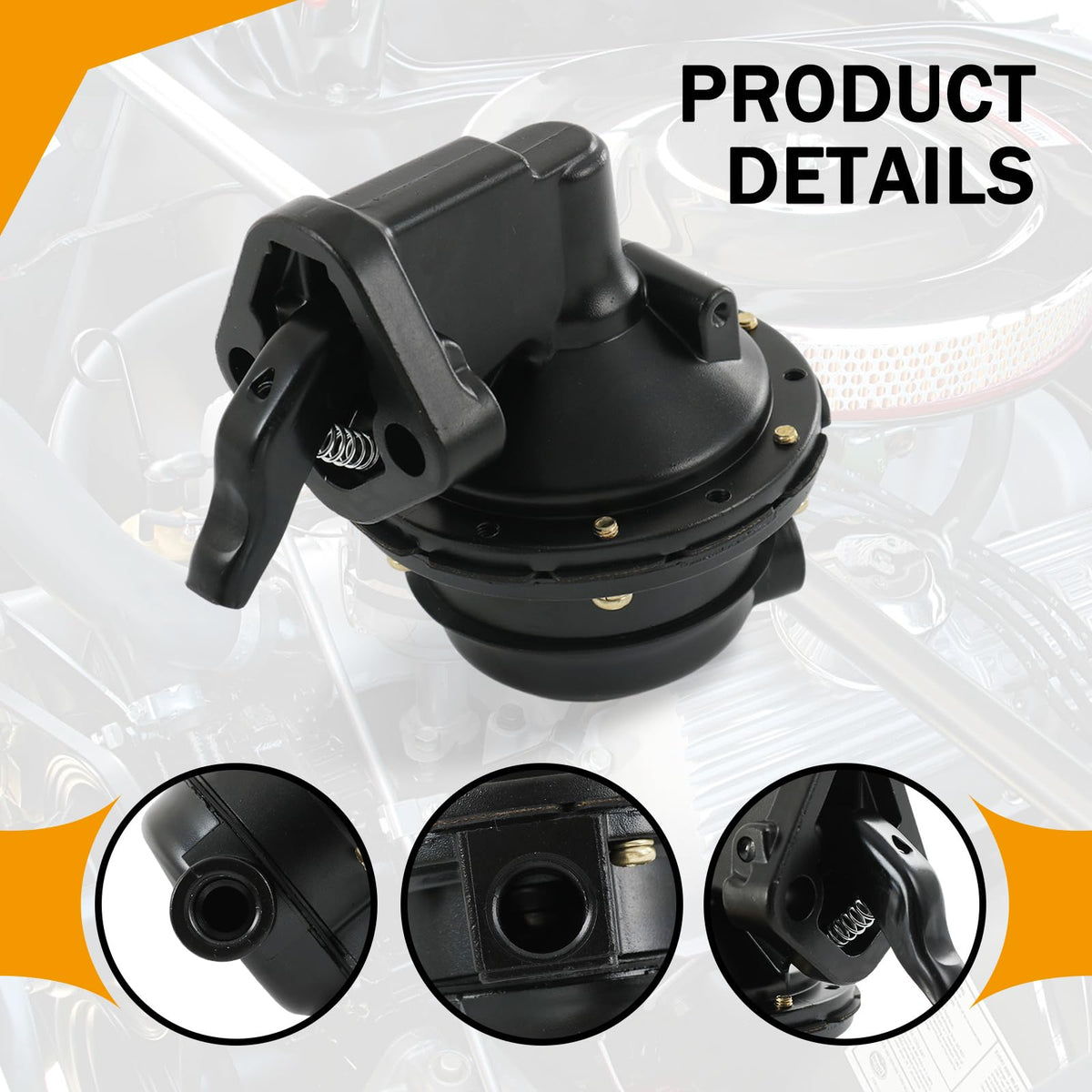 RADHLBNIU 1721 Mechanical Fuel Pump Automotive Replacement