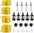 GoaMotors 4 Sizes 16 Feet Fuel Line Hose Primer Bulb Kit for Small Engine