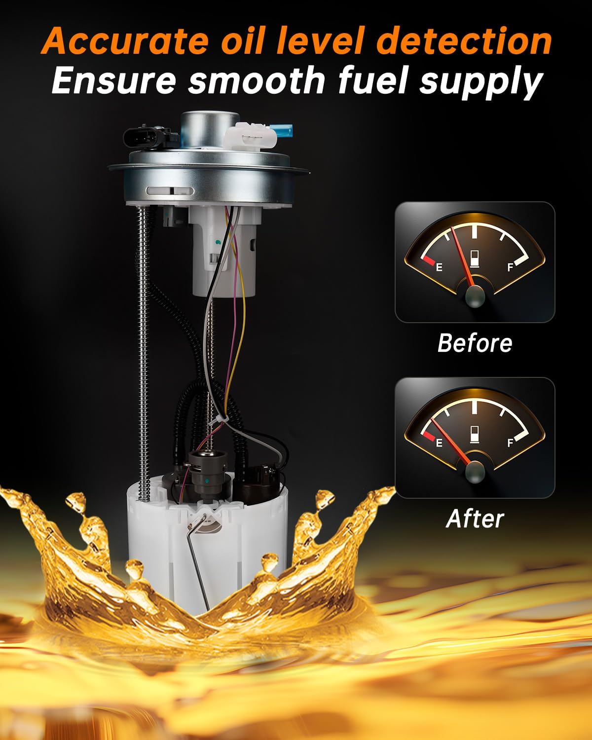 OKLPF Electric Fuel Pump Fits 2007-2008 Chevy Silverado GMC Sierra