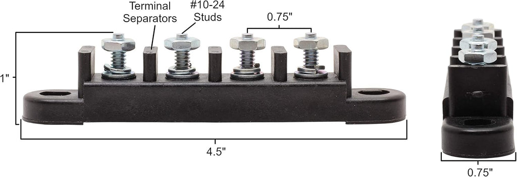 Fastronix 4 Stud Terminal Strip Kit