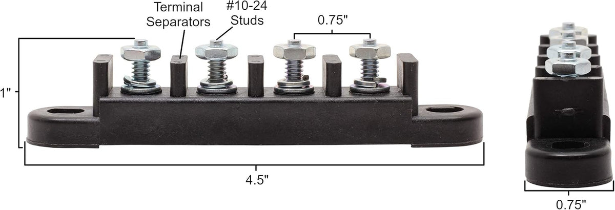 Fastronix 4 Stud Terminal Strip Kit