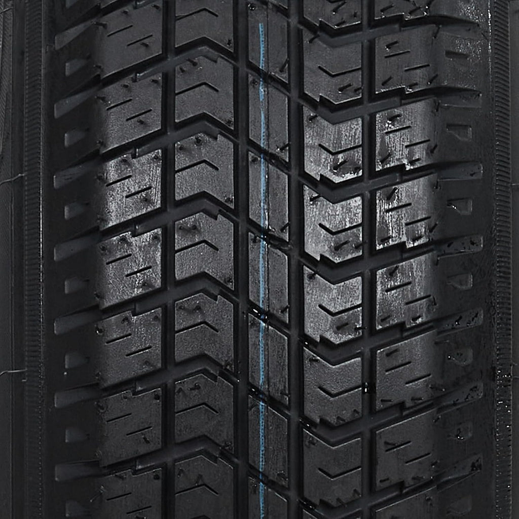 2-Pack Trailer Tires On Rim ST205/75D15, Set of 2