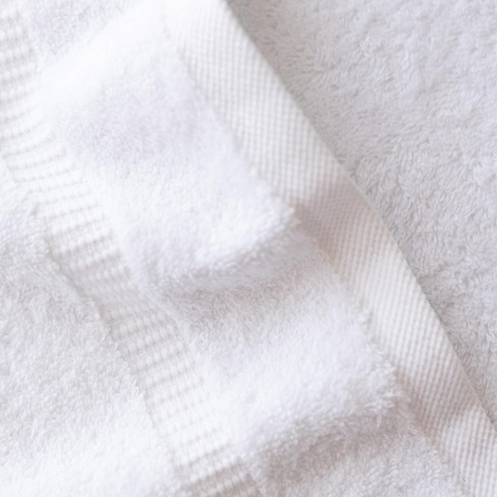12-Piece 100% Turkish Cotton Washcloths and Face Towels, White | 13x13 in Standard Size Small Towel, Multi-use