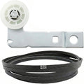 661570 Dryer Drum Belt & W10837240 Dryer Idler Pulley by Seentech - Exact fit Whirlpool Kenmore Dryers - Replaces