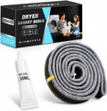 Dryer Drum Felt Gasket Seal Repair Replacement Kit DC97-07618A Fit for Samsung DV42H5200EP/A3 DV50K8600EV/A3 DV52J8700GP/A2 DV50K7500EV/A3 DV45K7600EW/A3 DV48J7700EW/A2 DV45H6300EG/A3 & More