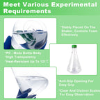 2000ml Erlenmeyer Flask, Sterile, Vent Cap, Flat Bottom, PC, 6Pcs