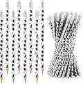 48 Pcs Cow Print Pencils Cow Party Supplies for Office School Animal Lover Farm Christian Charity Donation Decorative