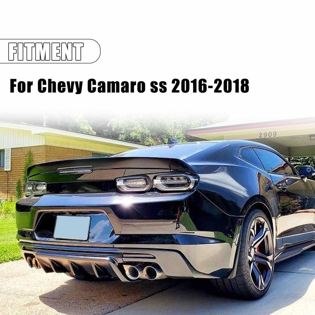 PFRREOR Rear Diffuser for Chevy Camaro SS 2016-2018