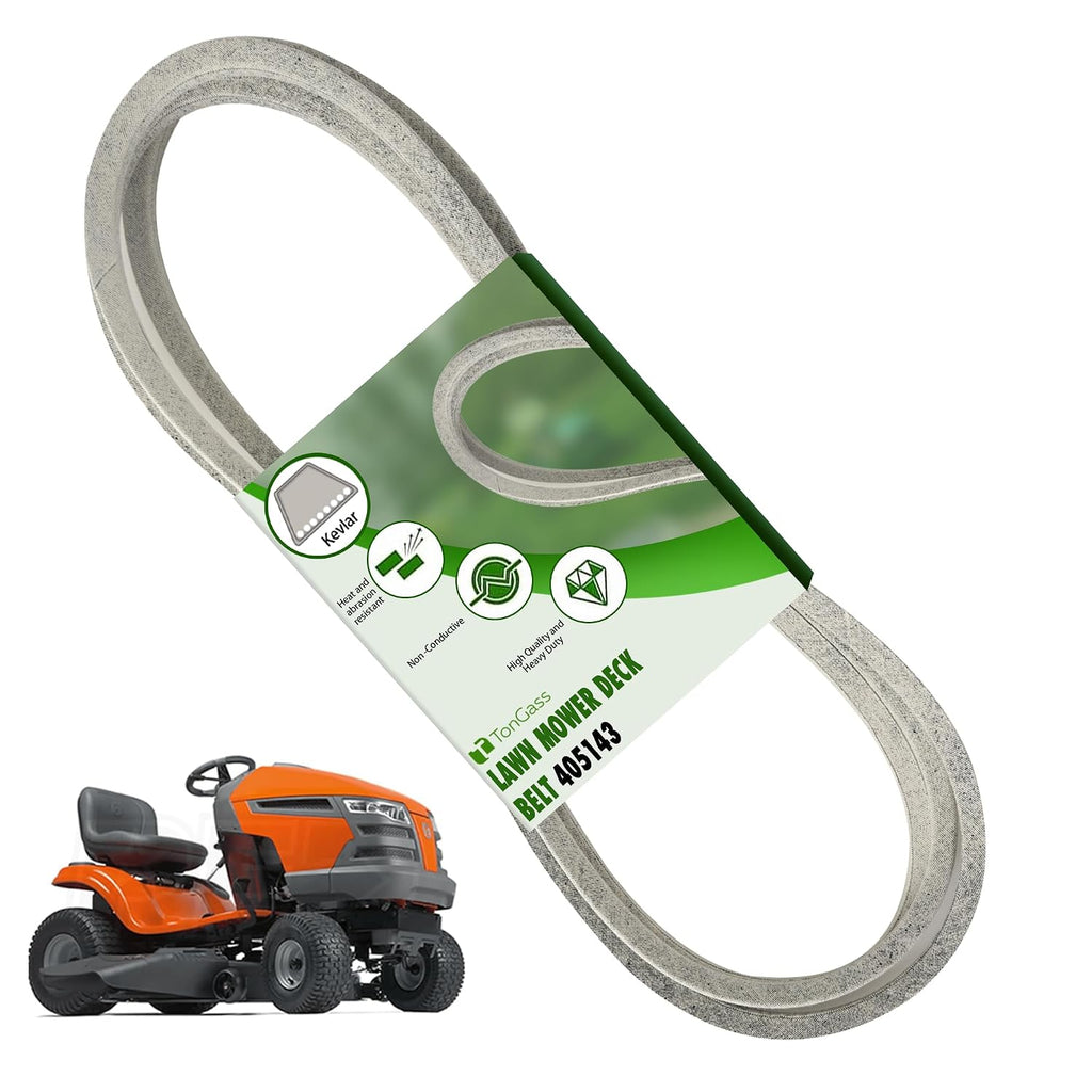 46" Lawn Mower Deck Belt Compatible with Husqvarna Lawn Mower Replaces Part Number 405143 532405143, Heavy-Duty