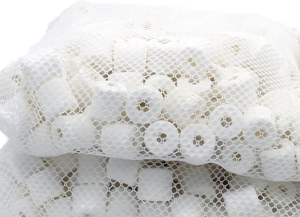 Aquarium Bio Ceramic Rings 10 lbs Filter Media for Pond Fish Tank | Canister Filter