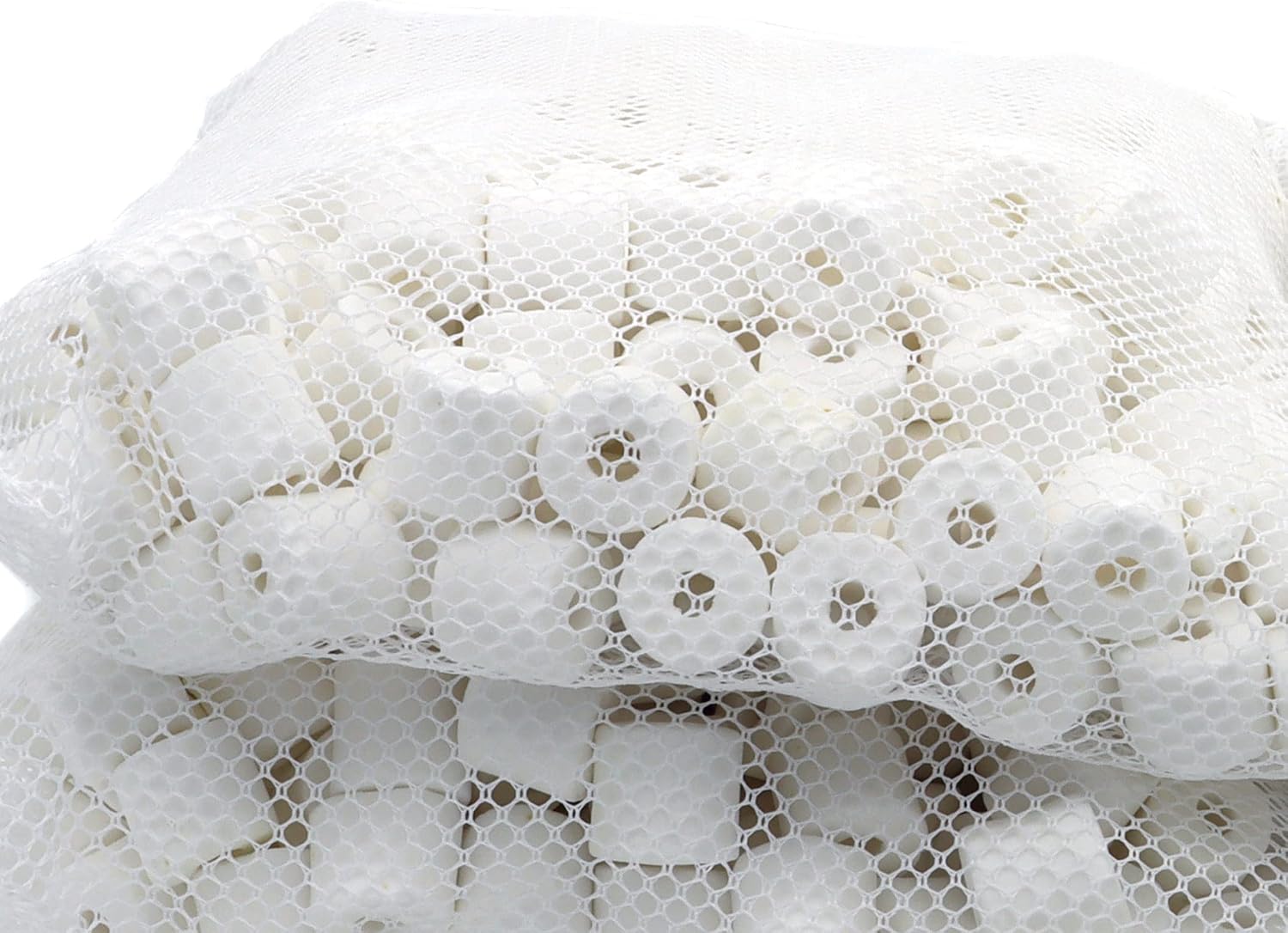 Aquarium Bio Ceramic Rings 10 lbs Filter Media for Pond Fish Tank | Canister Filter