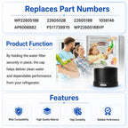 2260518B Refrigerator Water Filter Cap Replacement, for Whirlpool