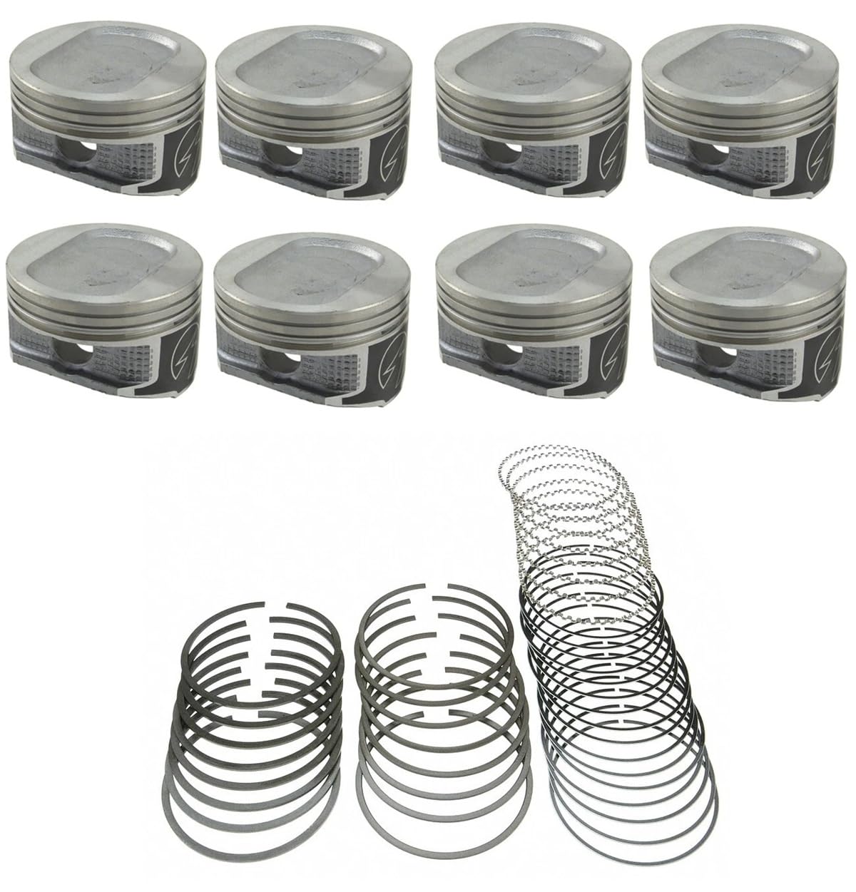 Piston & Ring Kit Compatible With 1994-2003 Dodge 5.9L Magnum STD Size.