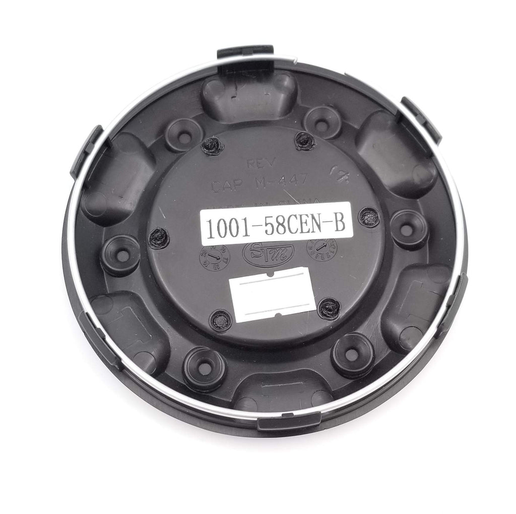 Fuel Matte Black Custom Wheel Center Cap ONE (1) M-447, 1001-58