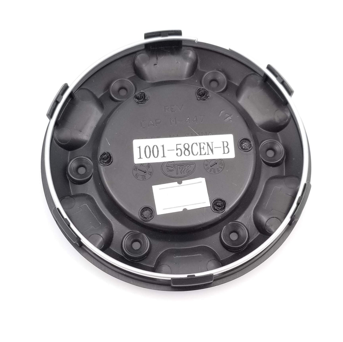 Fuel Matte Black Custom Wheel Center Cap ONE (1) M-447, 1001-58