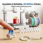 200 Clickers for 3D Prints,3-Pin Mechanical Keyboard Switches Replacement