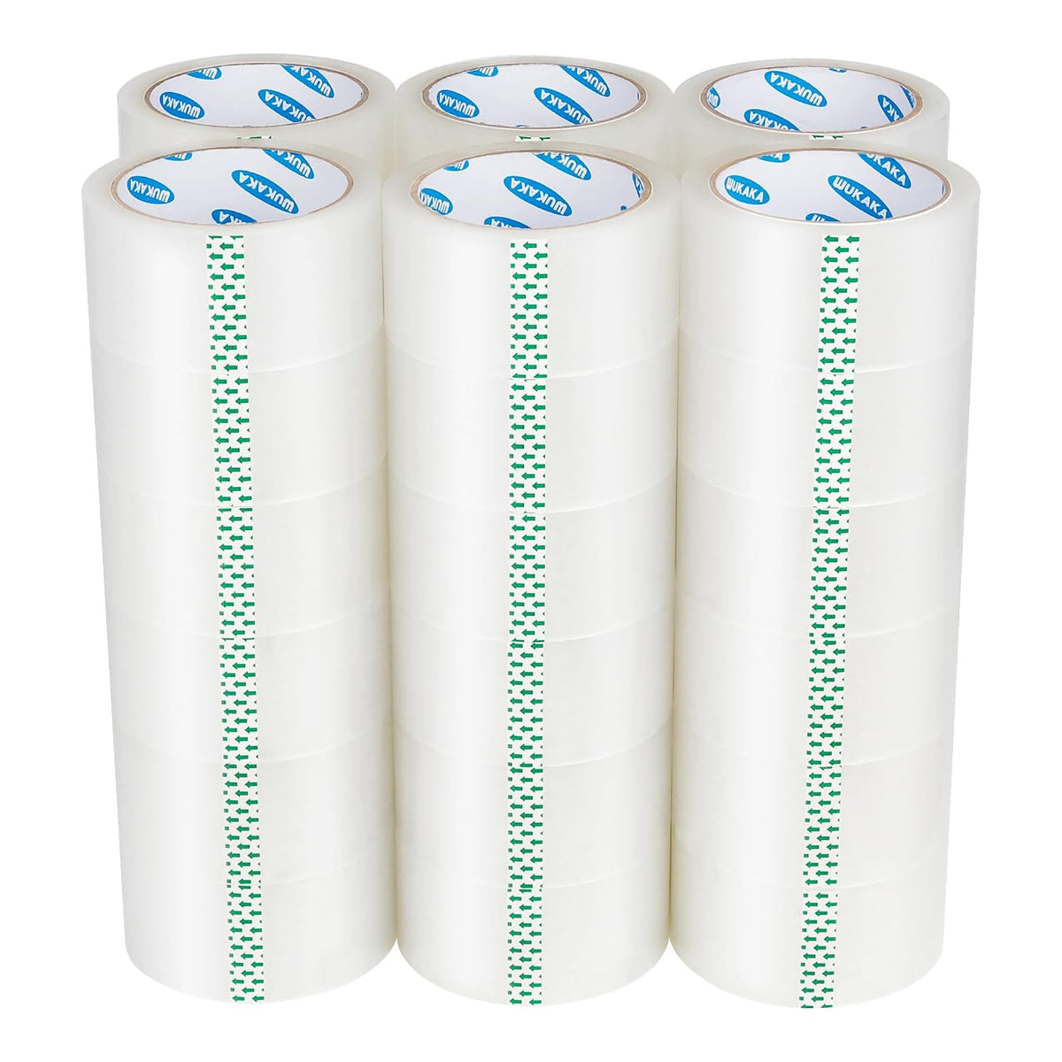 Packing Tape, 36 Rolls Clear Packing Tape 2 Inches Wide, 65 Yards Per Roll