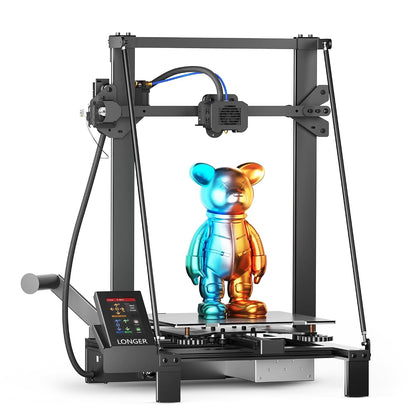 LK5 Pro 3 3D Printer 11.8x11.8x15.7in Large Printing Size FDM 3D Printer Fully Open Source Motherboard Upgrade TMC