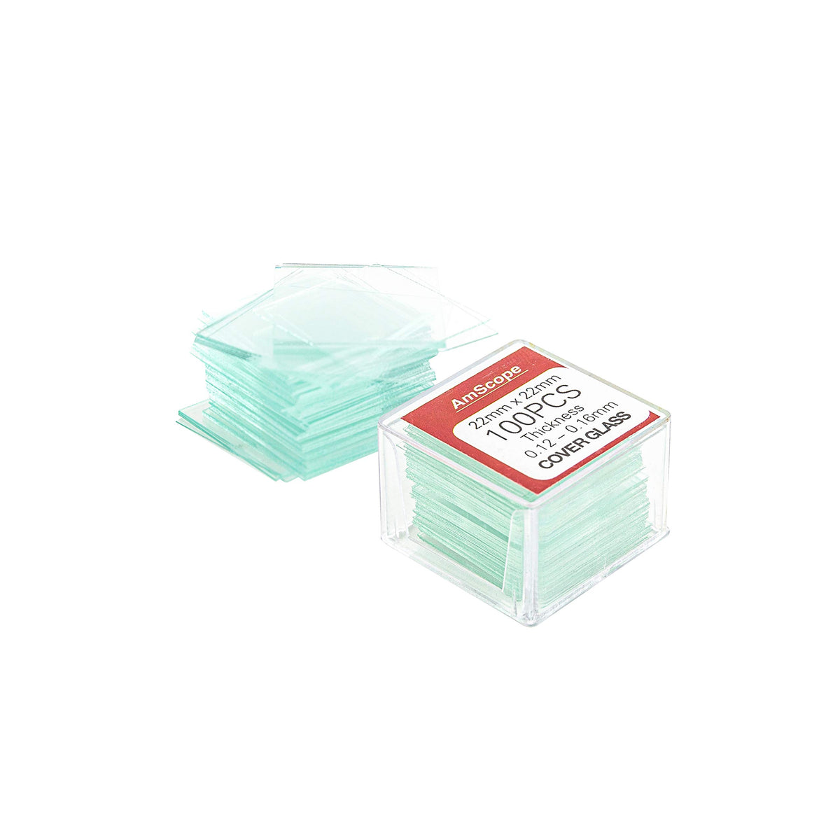 BS-72P-100S-22X3 Rectangular Blank Slides + Cover Slips 216/300