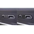 GDFJGD Inner Door Handle Pull Trim for Chrysler Crossfire 2003-2008 Black