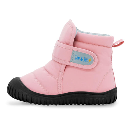 Toasty-Dry Booties for Toddlers (Dusty Pink, US 7)