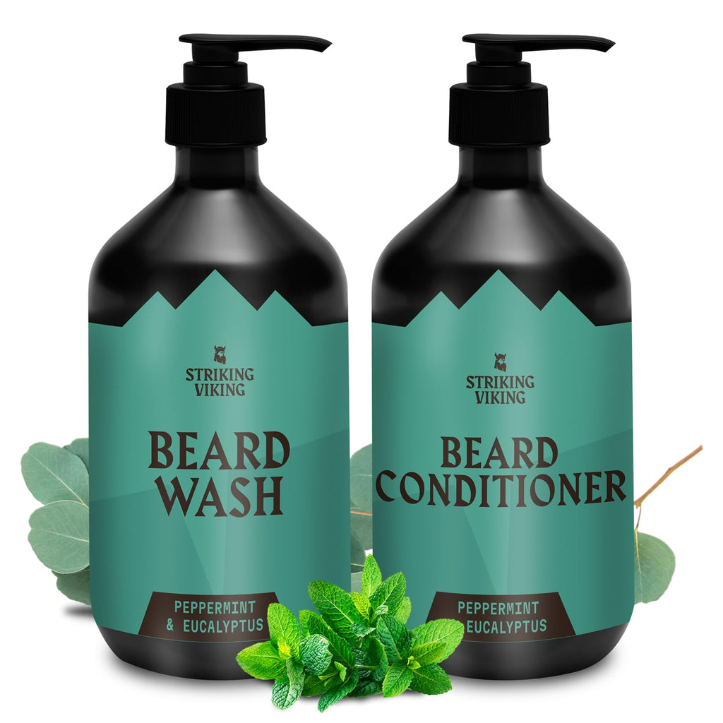 Beard Shampoo & Conditioner - 10 Oz Each