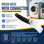 5215EA3003A Washer Drain Hose Assembly for LG Kenmore