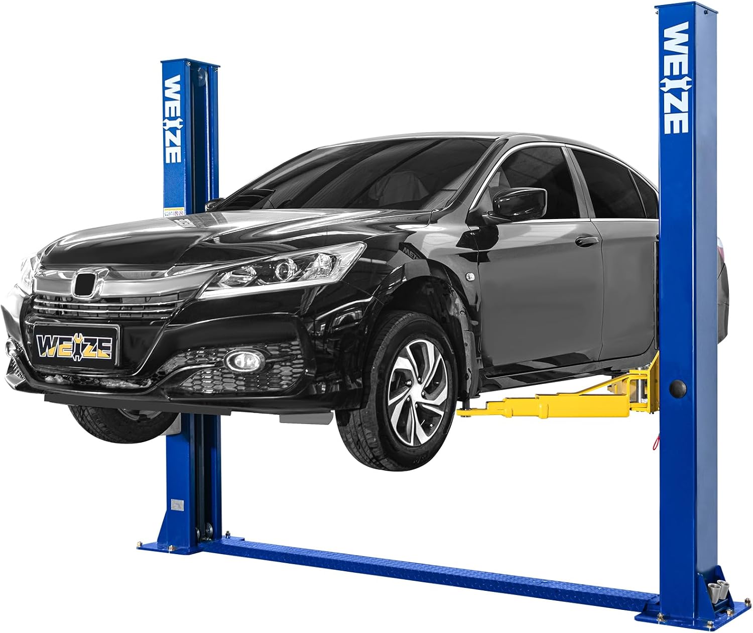 11000lbs Two Post Car Lift, Auto Lifts with 220V 3HP Motor, Double Safety Lock Release 2-Post Car Lift Hoist